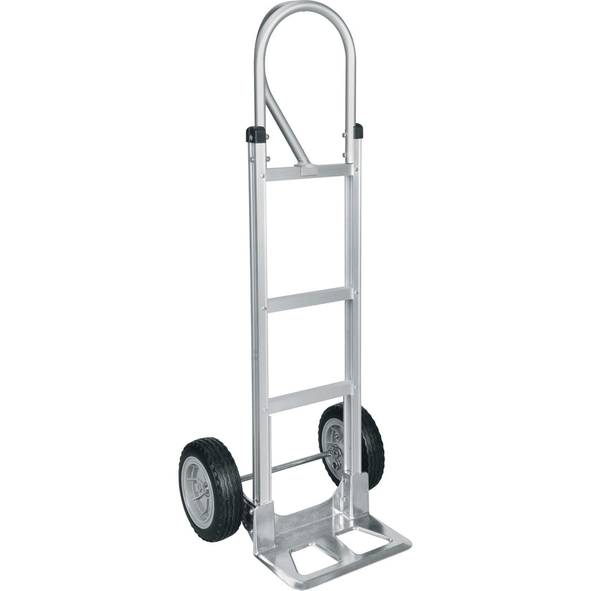 Knocked Down Hand Truck, P-Handle Handle, Aluminum, 52-1/8