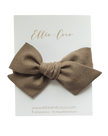 X's Oversize Bow | Mocha