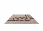Modern Gradient Loop Handcrafted Rug