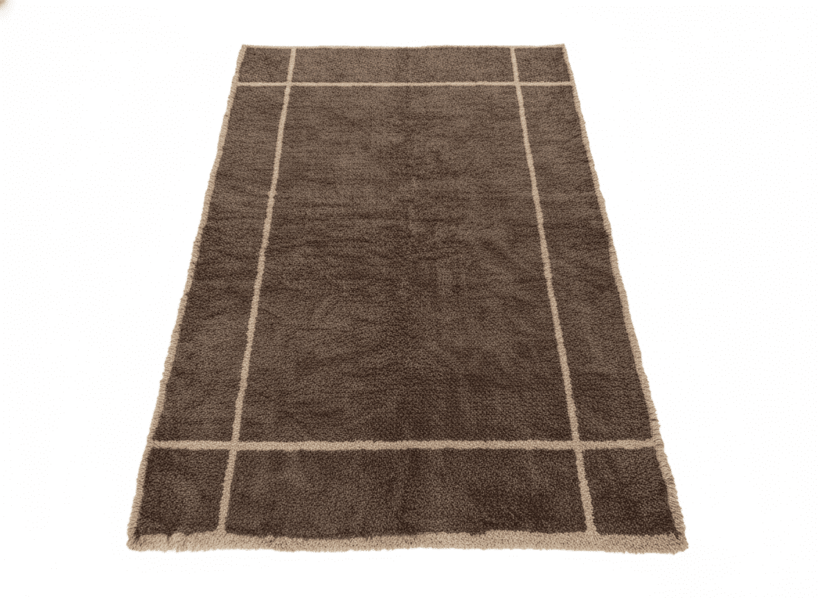 Modern Loft Handcrafted Silk Carpet