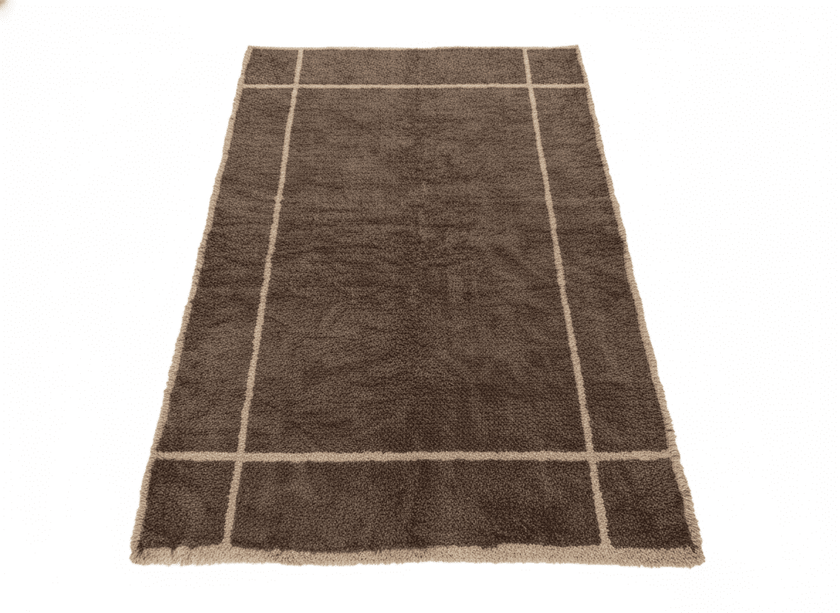 Modern Loft Handcrafted Silk Carpet