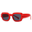 Modern Sunglasses Street Shooting Model Square Female
