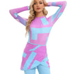 Modest 3 Piece Burkini Swimsuit Set long sleeve
