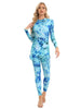 Modest 3 Piece Burkini Swimsuit Set long sleeve