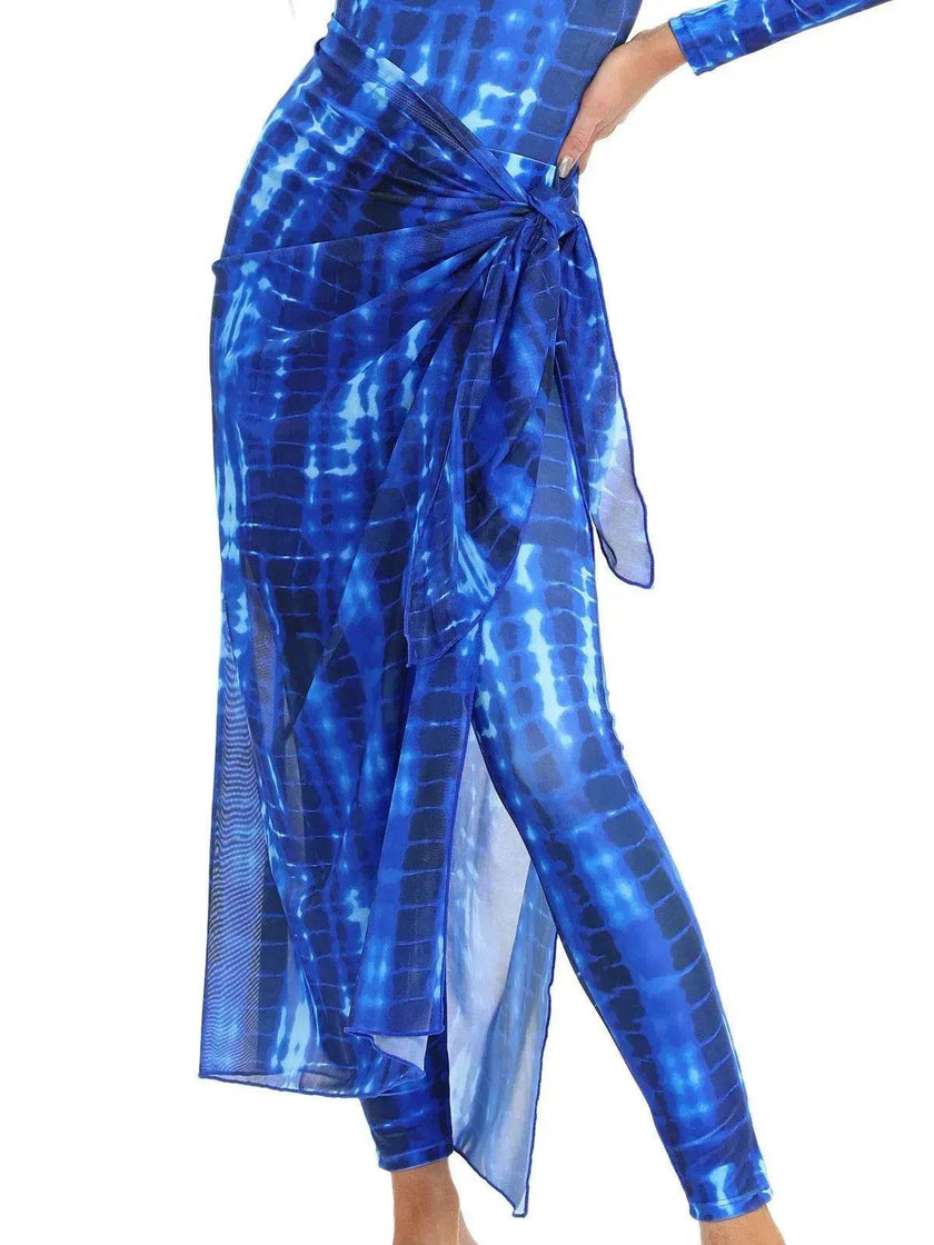 Modest 3 Piece Burkini Swimsuit Set long sleeve