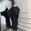 Modest Plain Abaya Dress for Arab Middle East Dubai Turkey Women Casual Everyday Kaftan Abaya