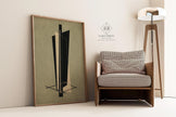 Moholy-Nagy Bauhaus Print: Kestnermappe Abstract Art (Handframed Available)