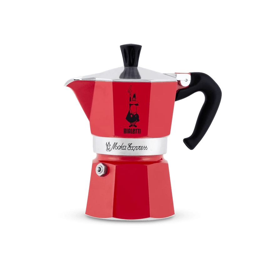 Bialetti Moka Express Rouge 6 tasses