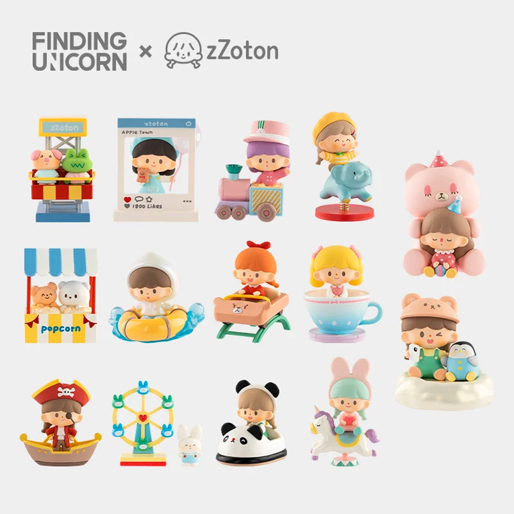 Série de boîtes aveugles zZoton Molinta Treasure Land par Molinta x Finding Unicorn