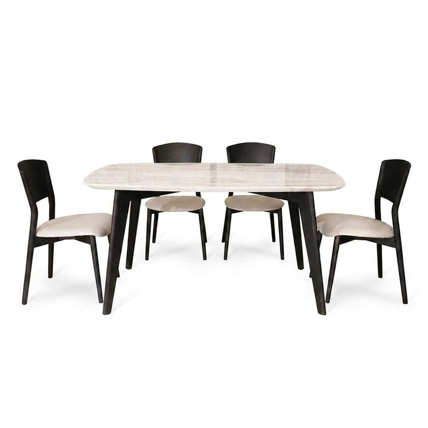 Monolith Noir Dining Set