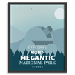 Mont-Megantic National Park 'Explored' Poster, Canada Parks