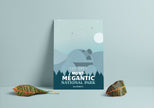 Mont-Megantic National Park 'Explored' Poster, Canada Parks