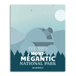 Mont-Megantic National Park 'Explored' Poster, Canada Parks