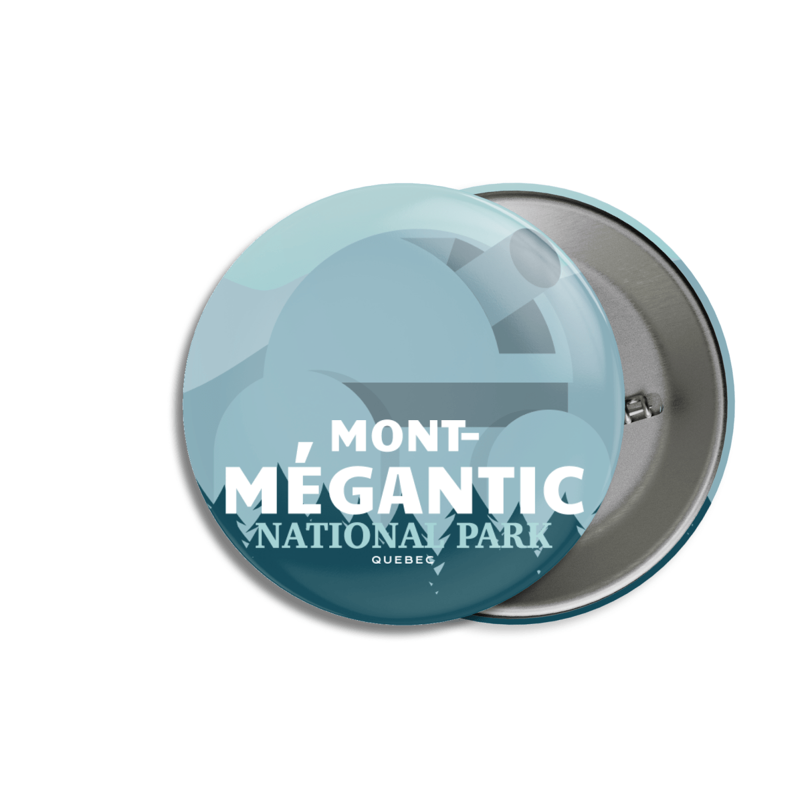 Mont-Megantic National Park of Quebec Pinback Button, Canada Parks