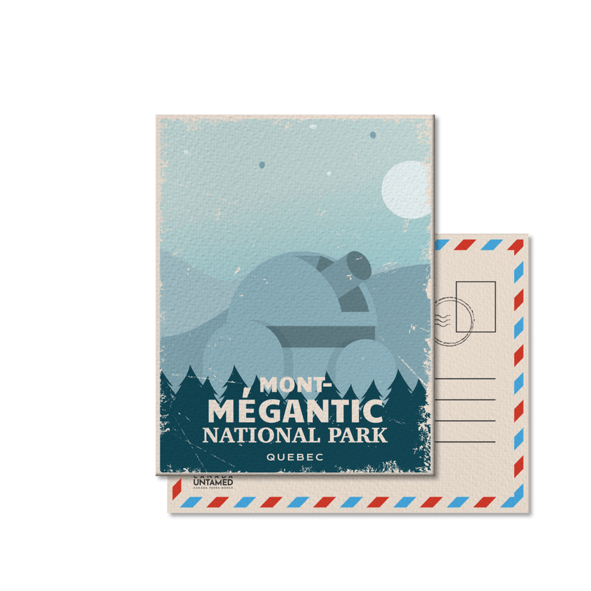 Mont-Megantic Quebec National Park Postcard, Canada Parks
