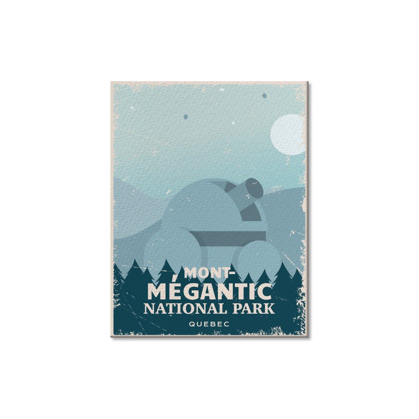 Mont-Megantic Quebec National Park Postcard, Canada Parks