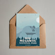 Mont-Megantic Quebec National Park Postcard, Canada Parks