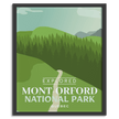 Mont-Orford National Park 'Explored' Poster, Canada Parks