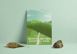 Mont-Orford National Park 'Explored' Poster, Canada Parks