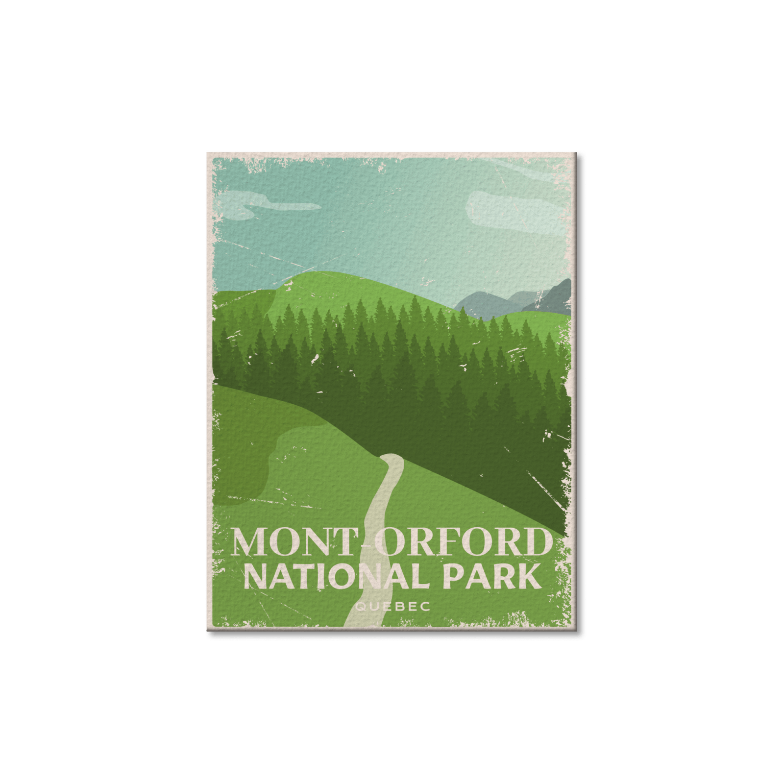 Mont-Orford Quebec National Park Postcard, Canada Parks