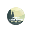 Mont-Saint-Bruno National Park of Quebec Pinback Button, Canada Parks