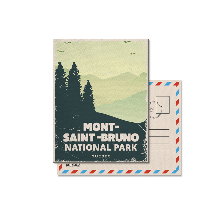 Mont-Saint-Bruno Quebec National Park Postcard, Canada Parks