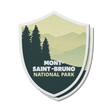 Mont-Saint-Bruno Quebec National Park Waterproof Vinyl Sticker, Canada Parks