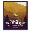 Mont Tremblant National Park 'Explored' Poster, Canada Parks