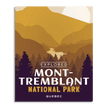 Mont Tremblant National Park 'Explored' Poster, Canada Parks