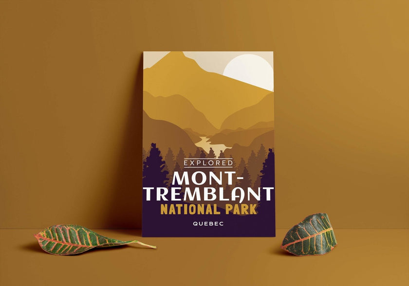 Mont Tremblant National Park 'Explored' Poster, Canada Parks