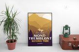 Mont Tremblant National Park 'Explored' Poster, Canada Parks