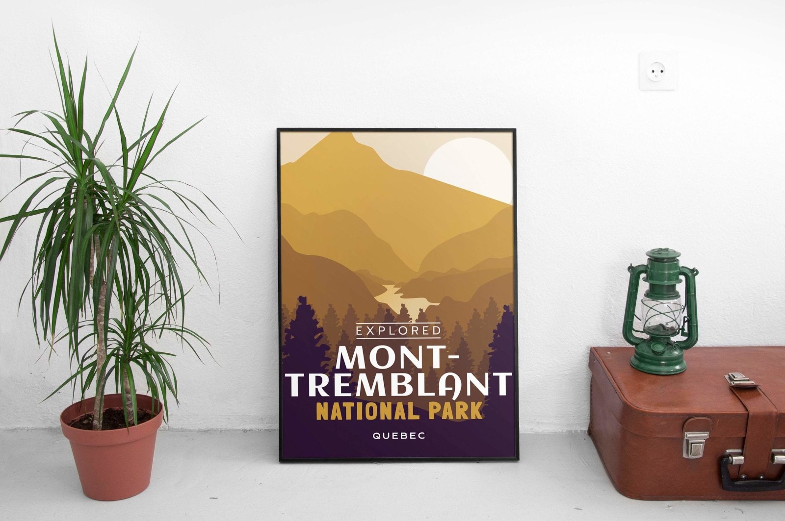 Mont Tremblant National Park 'Explored' Poster, Canada Parks