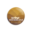 Mont-Tremblant National Park of Quebec Pinback Button, Canada Parks