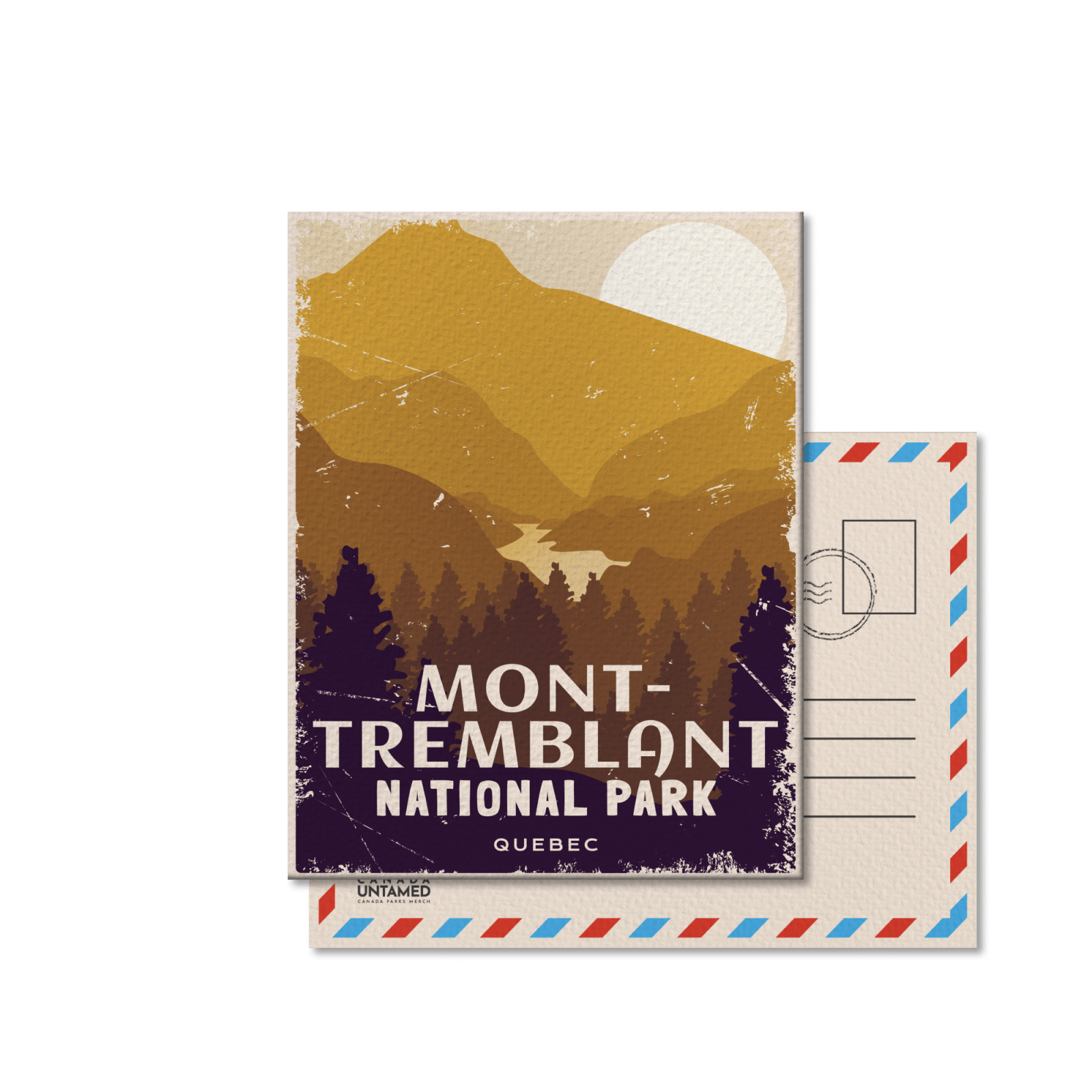 Mont-Tremblant Quebec National Park Postcard, Canada Parks
