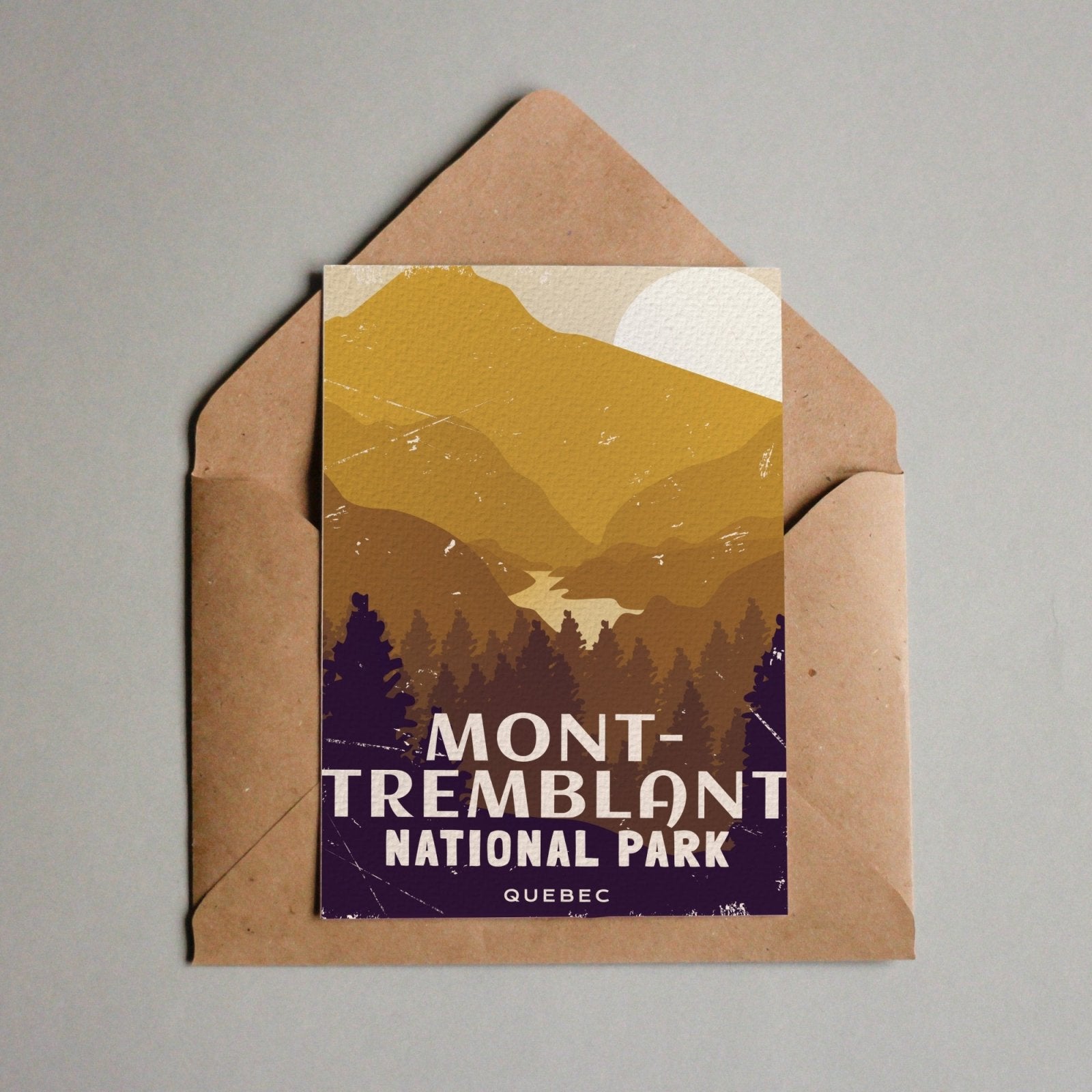 Mont-Tremblant Quebec National Park Postcard, Canada Parks