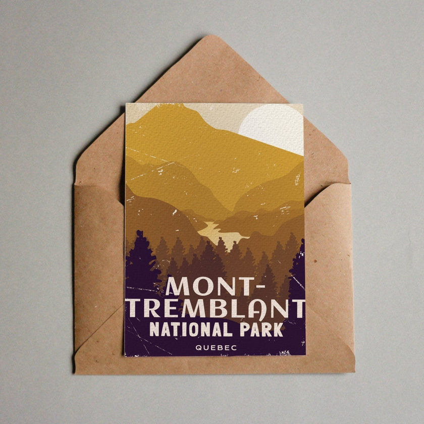 Mont-Tremblant Quebec National Park Postcard, Canada Parks