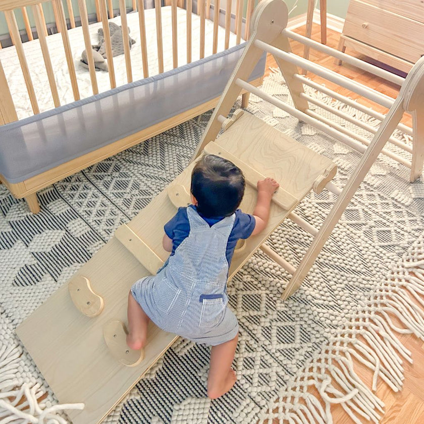 CRANBERRY CLIMBER - Montessori Wooden Triangle