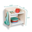 Étagère PAPAYA - Mini étagère d'organisation Montessori
