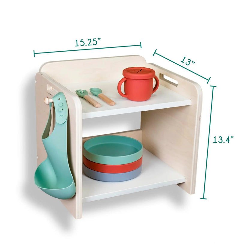 Étagère PAPAYA - Mini étagère d'organisation Montessori