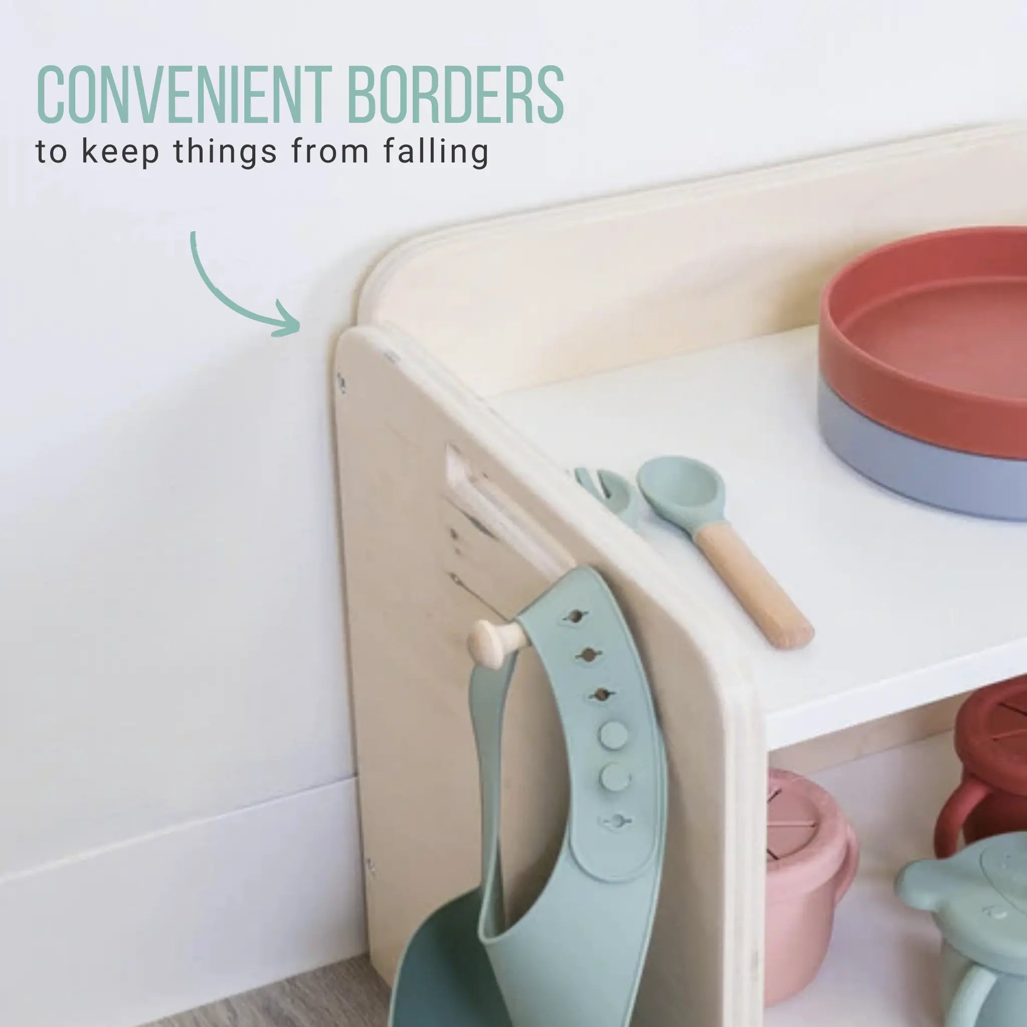 Étagère PAPAYA - Mini étagère d'organisation Montessori