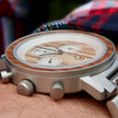 Montre Harrison en bois de noyer