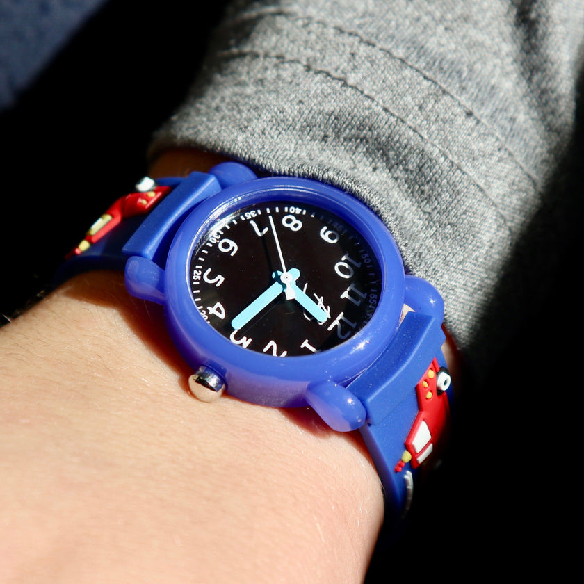 Montre pour enfant Camions de pompiers