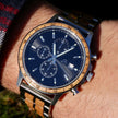 Montre Tompion en bois de baril de whisky recyclé