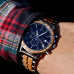 Montre Tompion en bois de noyer