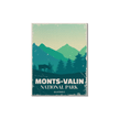 Monts-Valin Quebec National Park Postcard, Canada Parks