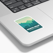 Monts-Valin Quebec National Park Waterproof Vinyl Sticker, Canada Parks