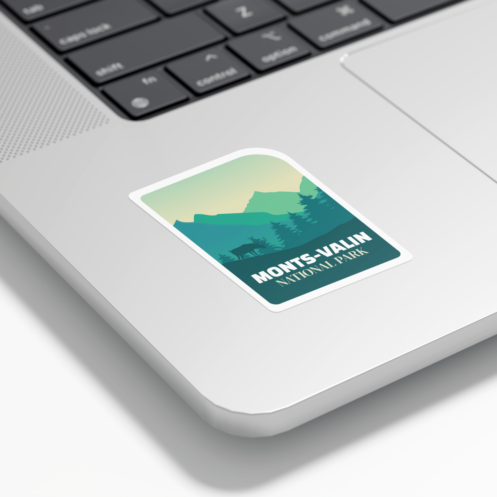 Monts-Valin Quebec National Park Waterproof Vinyl Sticker, Canada Parks