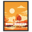 Moose Mountain Provincial Park 'Explored' Poster, Canada Parks