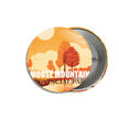 Moose Mountain Provincial Park of Saskatchewan Pinback Button, Canada Parks