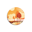 Moose Mountain Provincial Park of Saskatchewan Pinback Button, Canada Parks